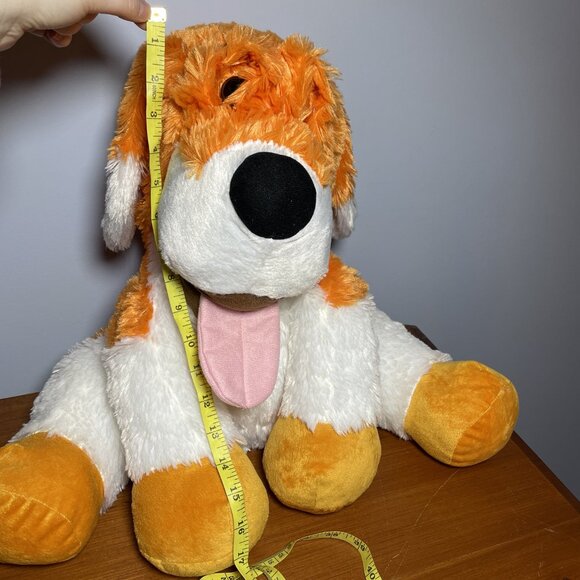 Butlins Large Rainbow Puppy Dog Plush - Picture 8 of 8